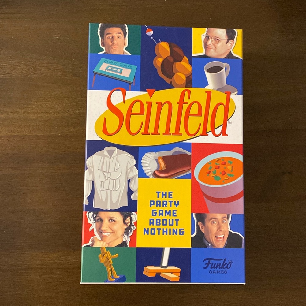 SEALED NIP Seinfeld Game The Party Game About Nothing Funko Games